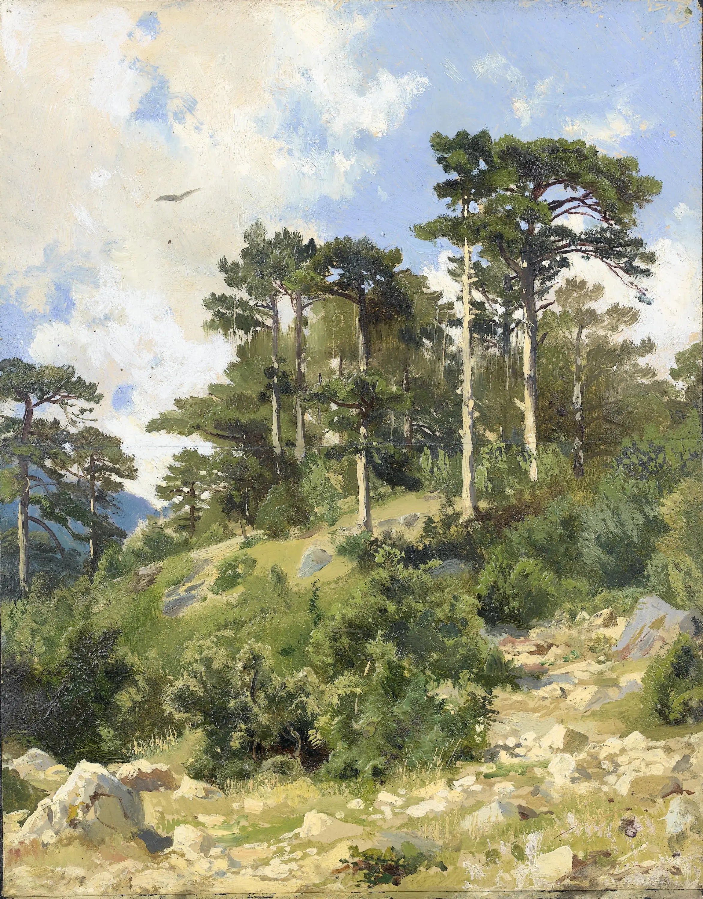 Paysage boisé - Ivan Chichkine - Alpha Reproduction