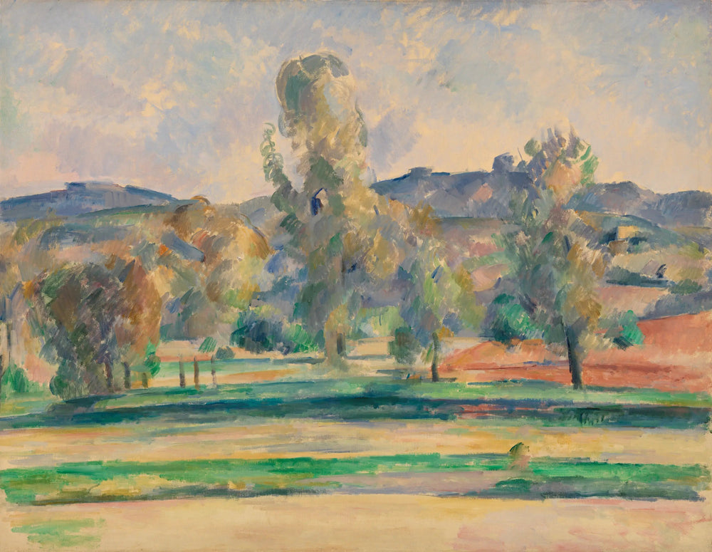 Paysage d'automne - Paul Cézanne image 1 reproduction réalisée par Alpha Reproduction