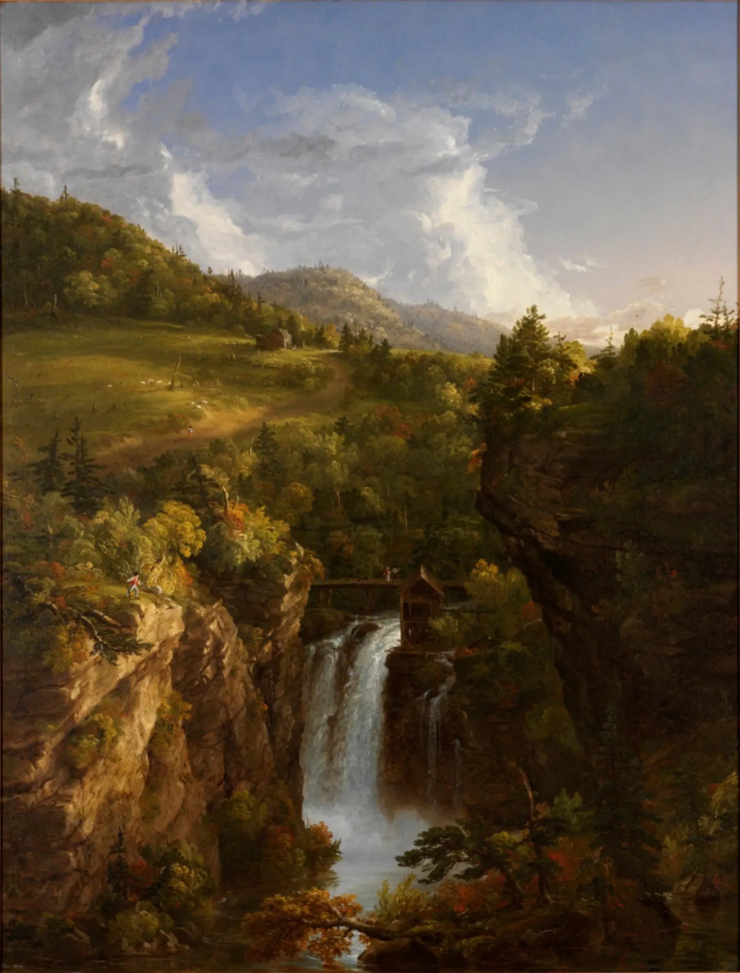 Paysage de Genesee - Thomas Cole - Alpha Reproduction