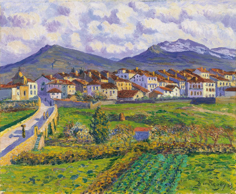 Paysage de Hernani - Darío de Regoyos