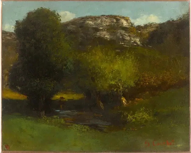 منظر من جورا - غوستاف كوربيه