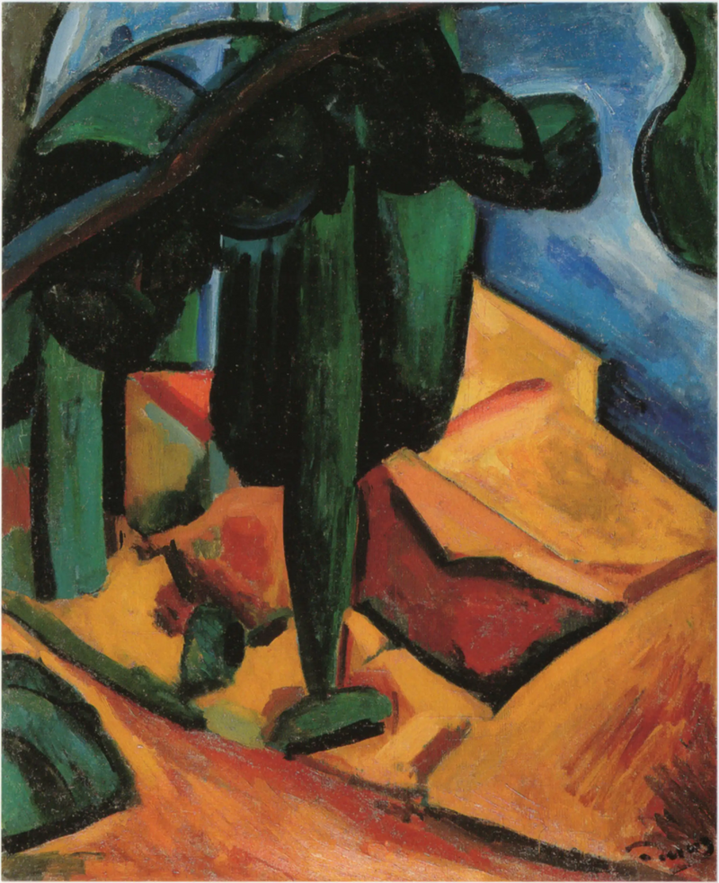 منظر طبيعي لمدينة مارتيج - أندريه ديرين