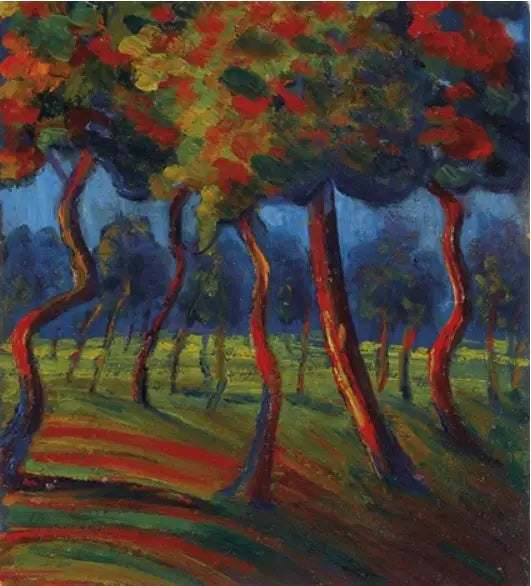 منظر طبيعي لميلانو (بوشوني) - أومبرتو بوشوني