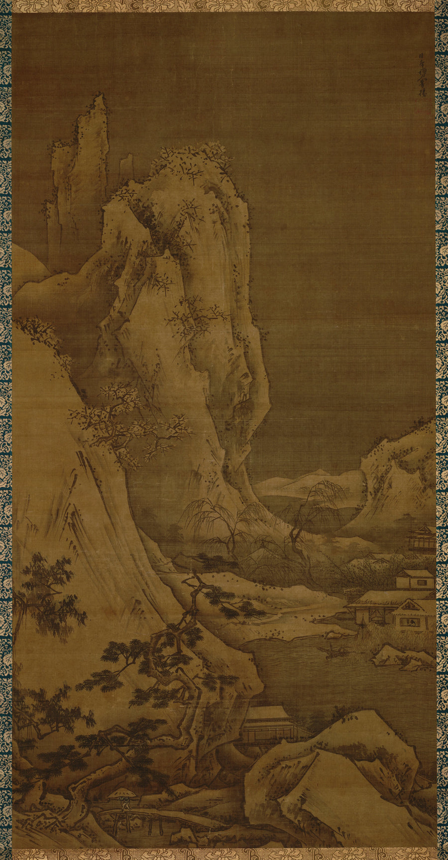 Paysage des quatre saisons : hiver, Sesshū Tōyō