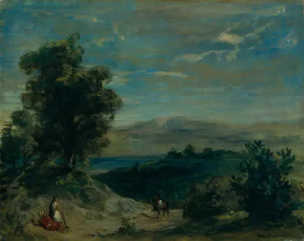 منظر المغرب - يوجين ديلاكروا