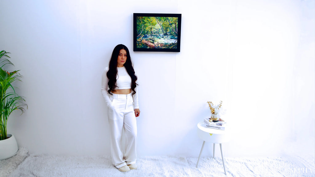 Forest Landscape - Kanchana | 50 x 40 cm Reproductions de tableaux à la peinture à l’huile