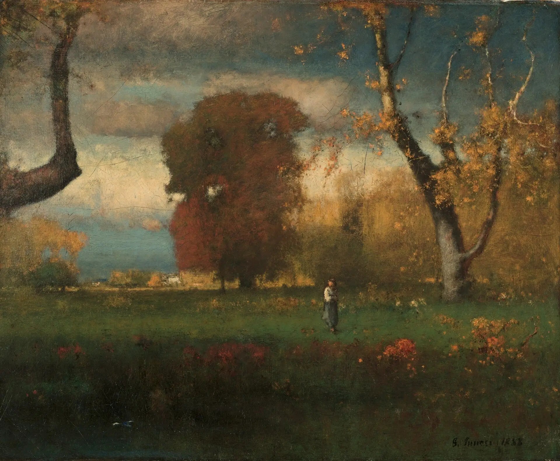 Paysage - George Inness - Alpha Reproduction