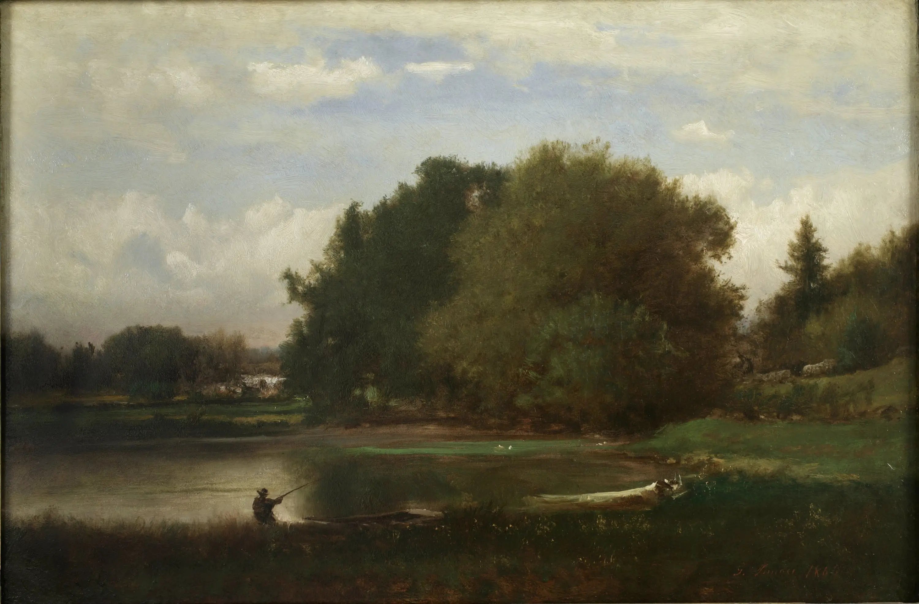 Paysage - George Inness - Alpha Reproduction