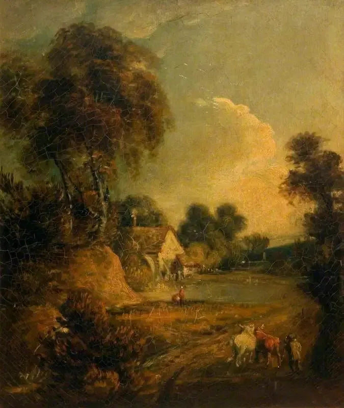 Paysage - John Constable image 1 tableau peint à l’huile sur toile
