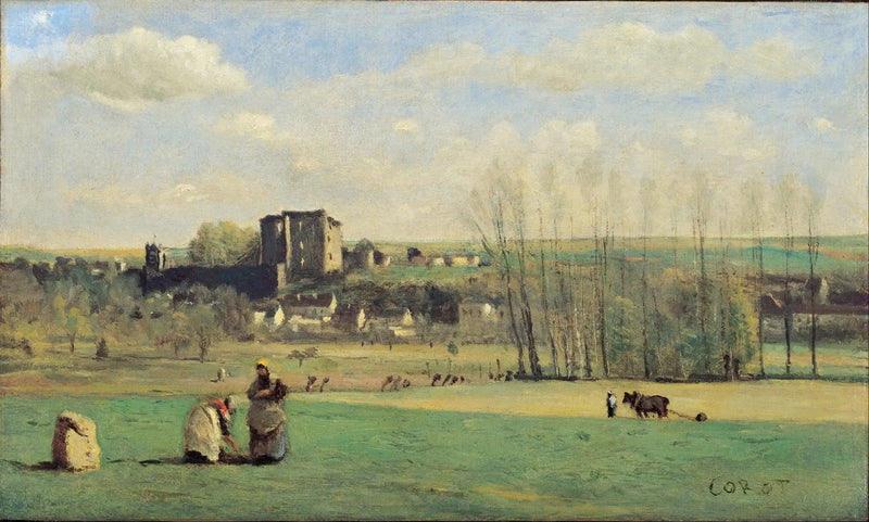 منظر طبيعي، La Ferté-Milon - جان-باتيست كاميل كوروت