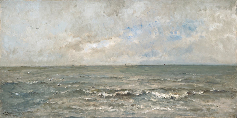 Paysage marin - Charles-François Daubigny
