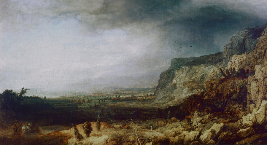 Paysage rocheux - Hercules Seghers