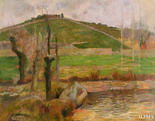 Paysages près de Pont-Aven - Paul Gauguin - Reproductions de tableaux et peintures haut de gamme