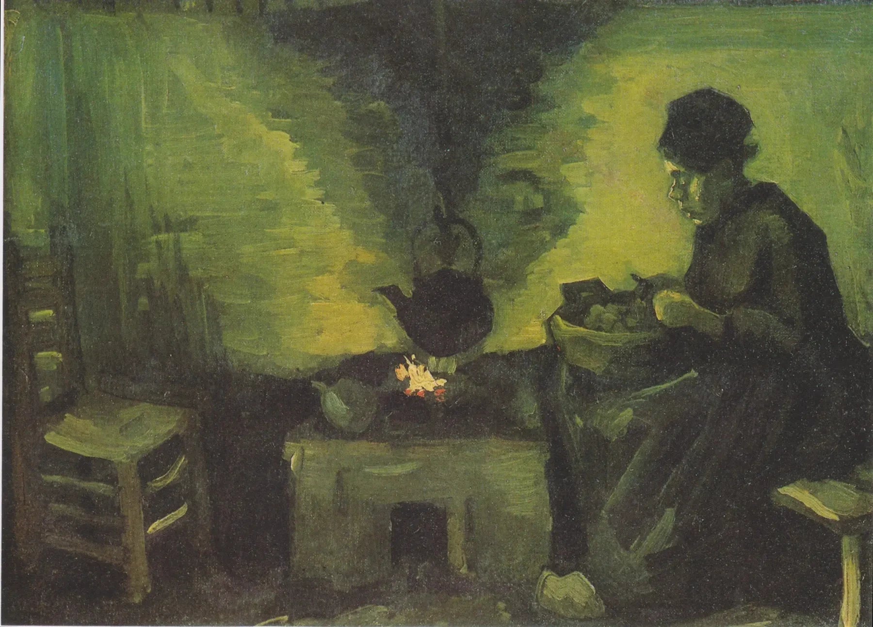 Paysanne près de l’âtre F158 JH792 — Vincent van Gogh