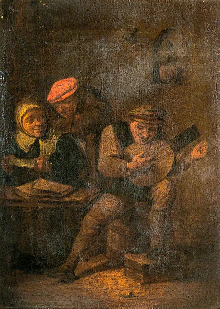 Paysans hollandais - David Teniers le Jeune - Alpha Reproduction