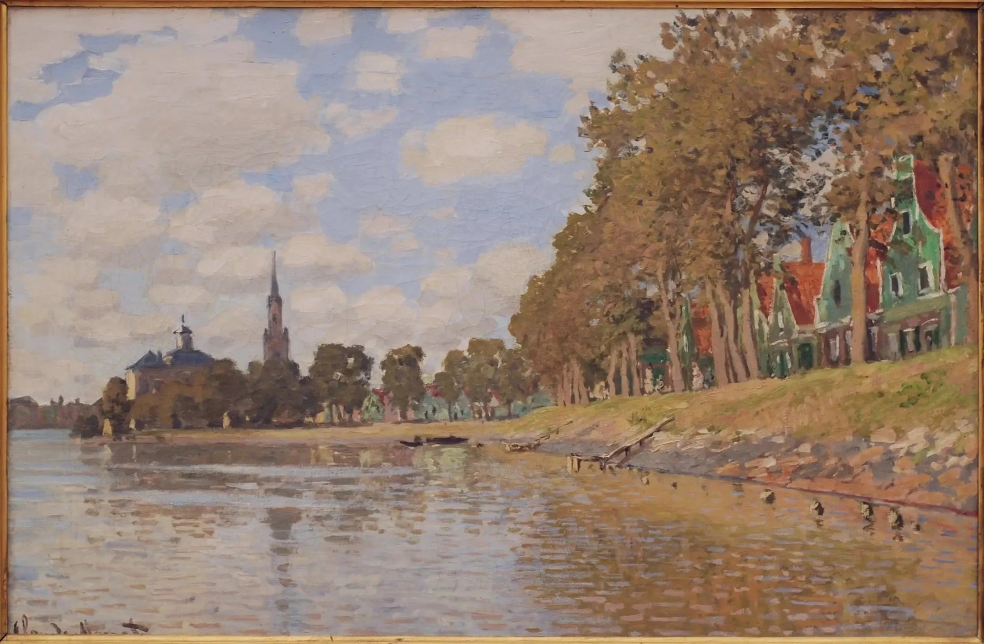Zaandam W183 par Claude Monet, musée d’Orsay