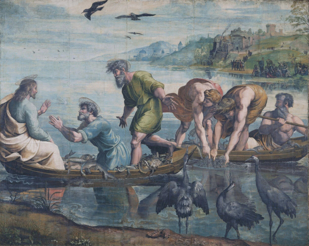 الصيد المعجزة، حوالي 1515-1516 - Raphaël