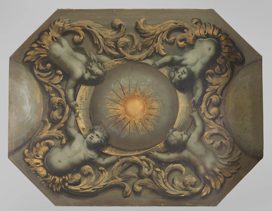 Peinture appartenant à un plafond - Theodoor van der Schuer