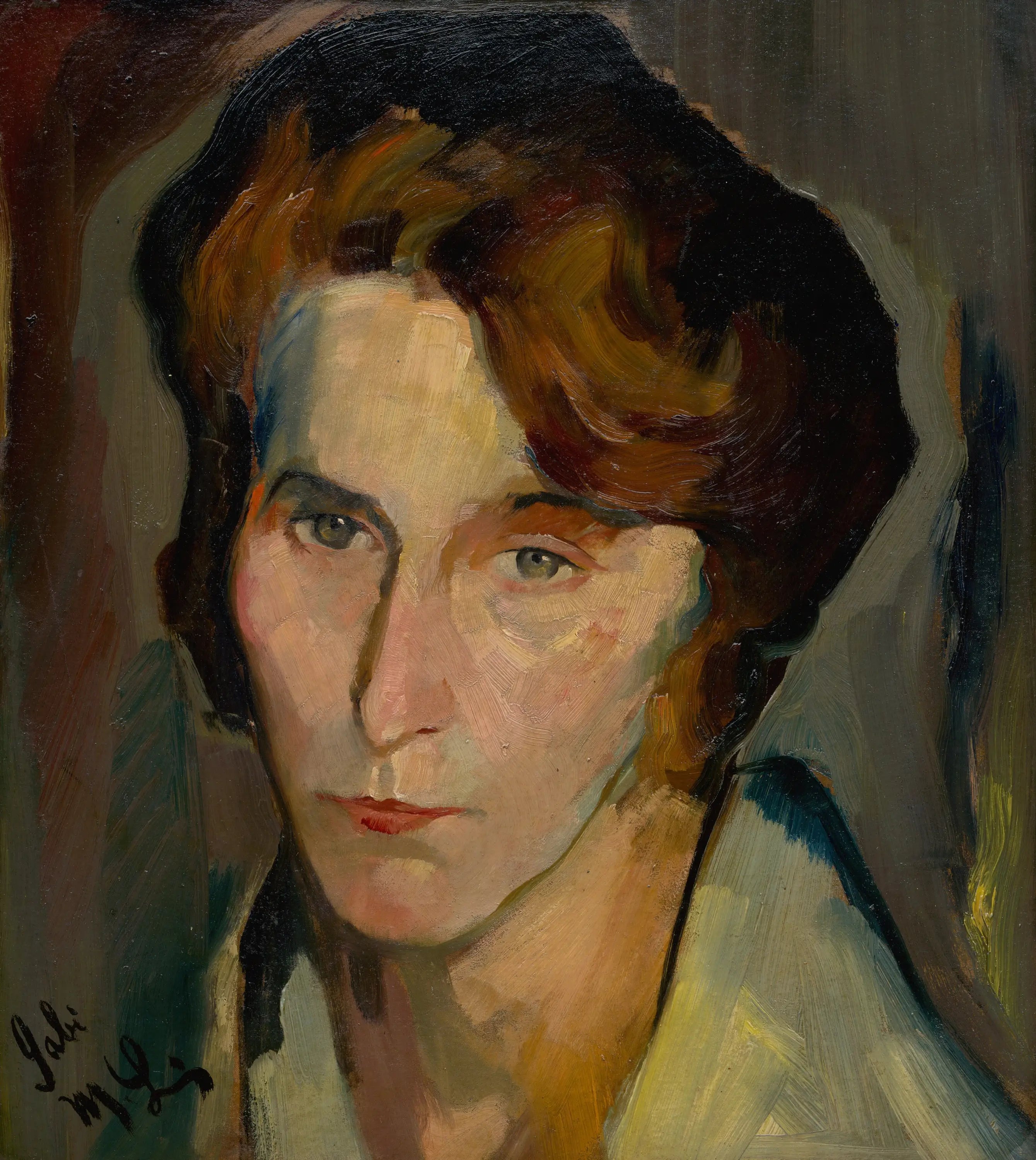 Peinture de la mère de l’artiste - Max Liebermann - Alpha Reproduction