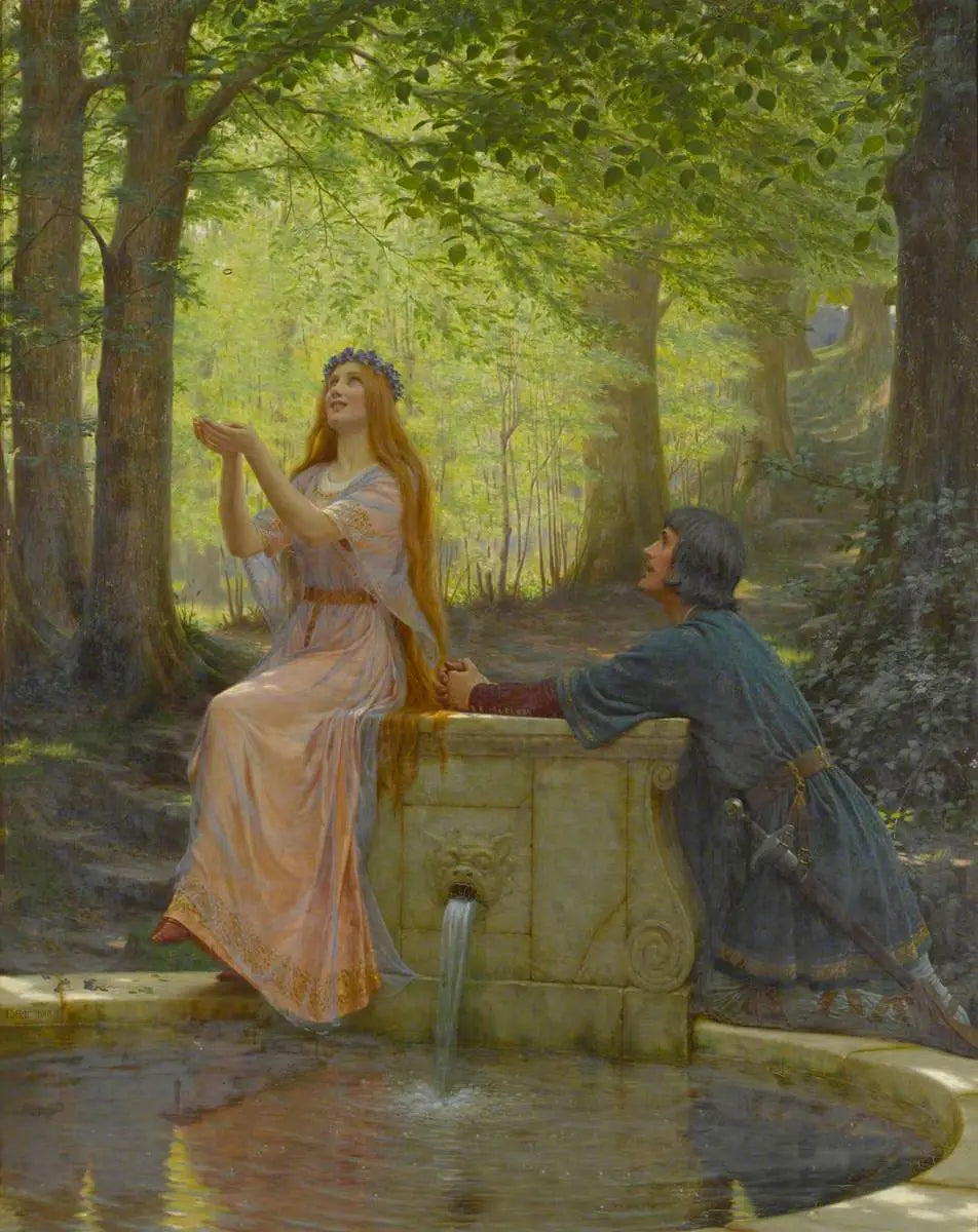 Pelléas et Mélisande - Edmund Blair Leighton - Alpha Reproduction