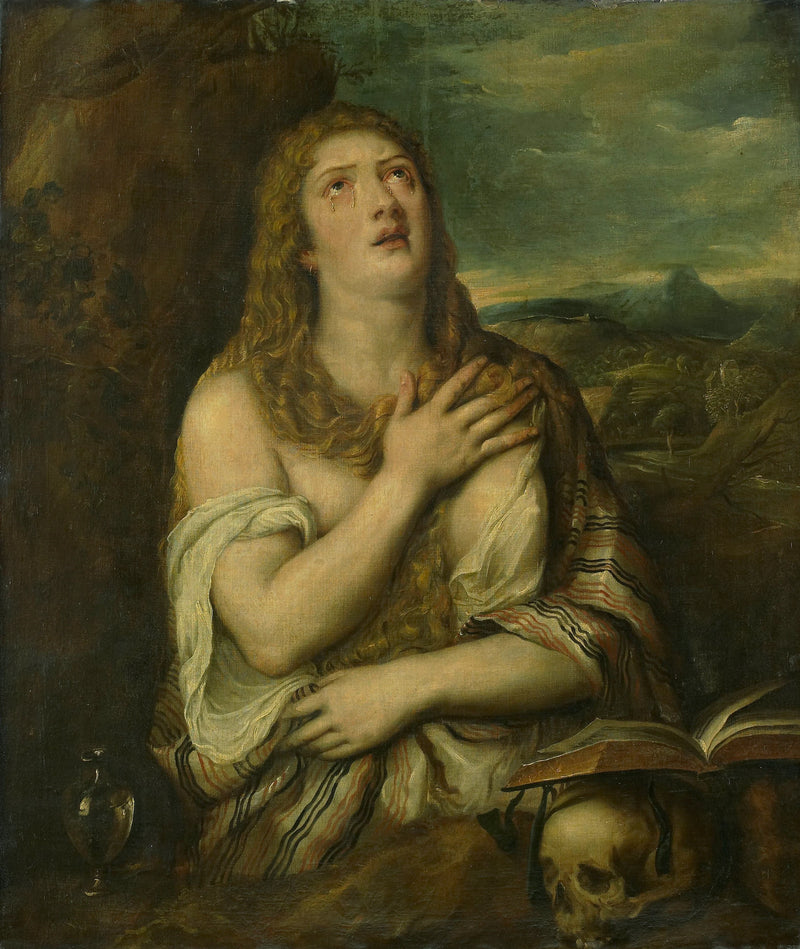 La pénitente Marie-Madeleine - Artiste inconnu du Rijksmuseum