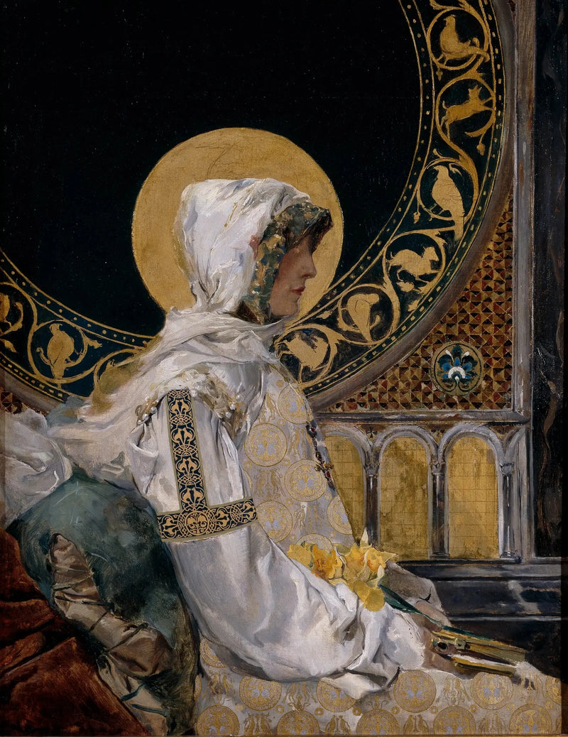 بابا نويل في الصلاة - خواكين سورولا