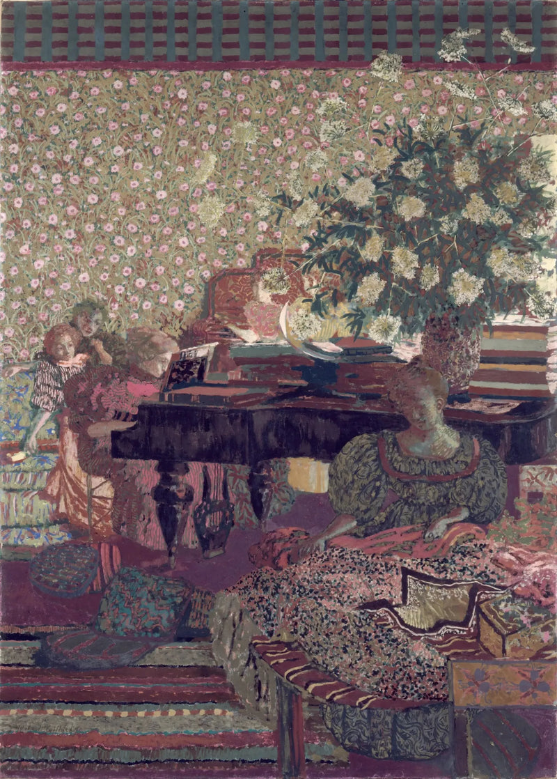 شخصيات داخل داخلية. الموسيقى - إدوارد فيولارد