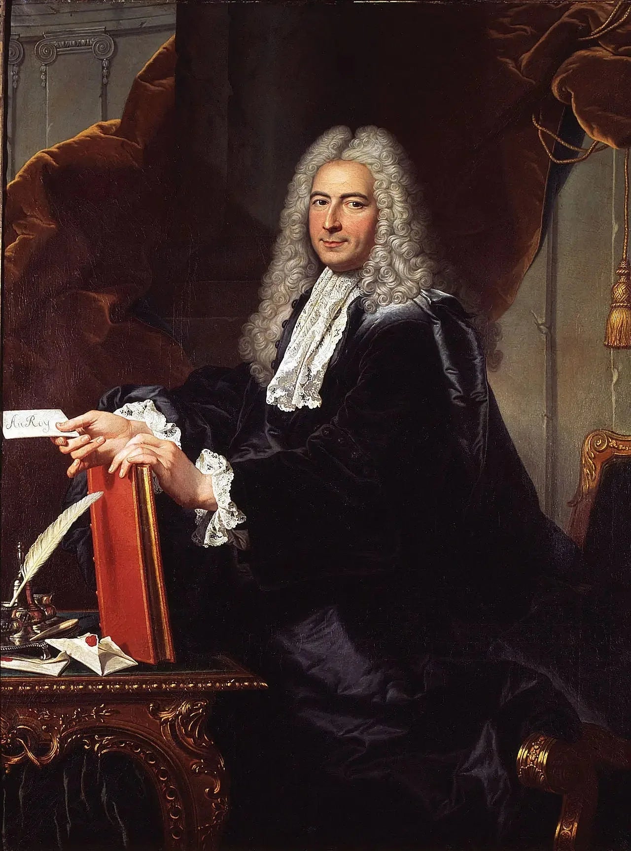 Philibert Orry (1689-1747) - Hyacinthe Rigaud image 1 reproduction artisanale de tableau