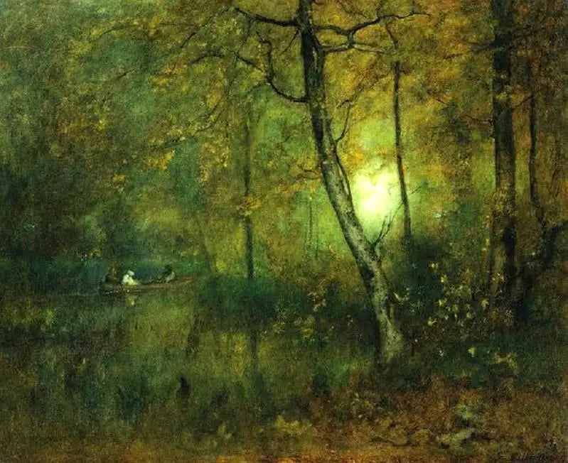 Piscine dans les bois - George Inness - Alpha Reproduction