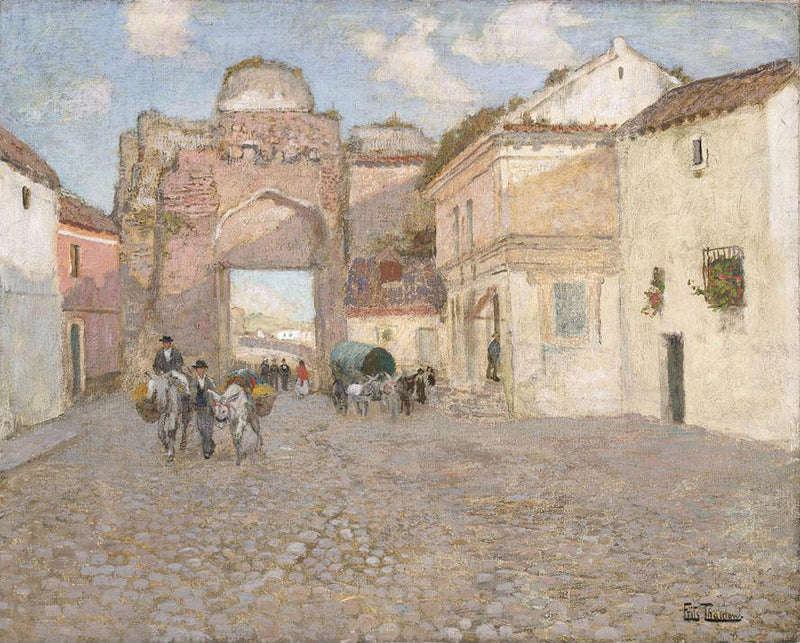 Place à Cordoue - Frits Thaulow