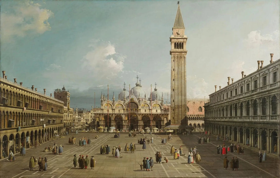 Place سانت-مارك، فينيس - Canaletto