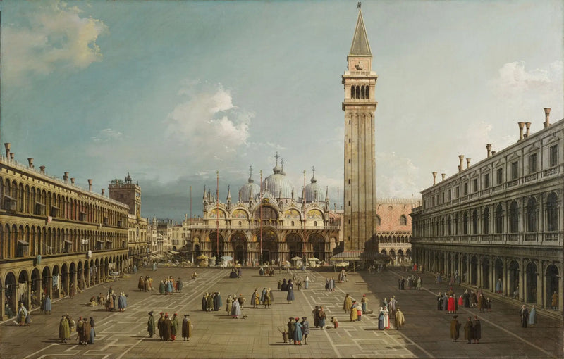 Place سانت-مارك، فينيس - Canaletto