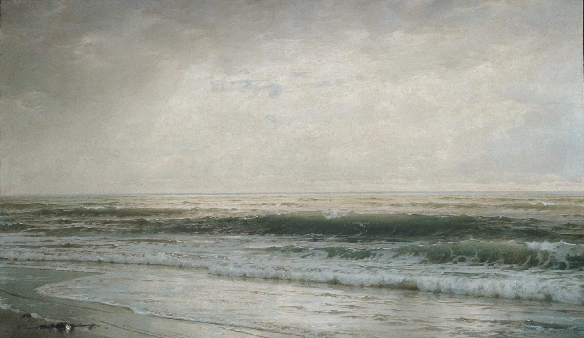 Plage du New Jersey - William Trost Richards image 1 reproduction réalisée par Alpha Reproduction