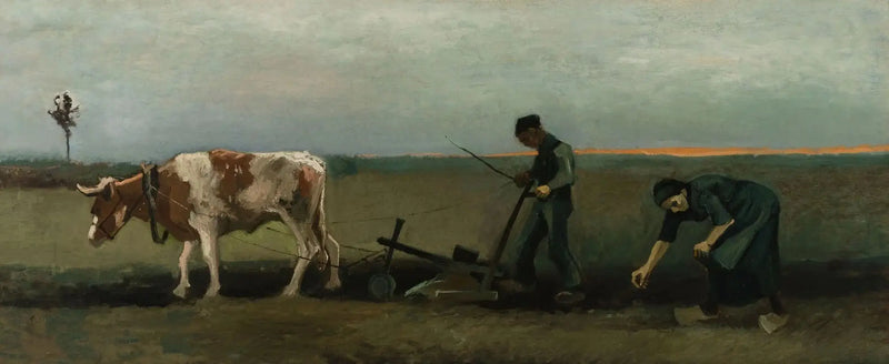 زراعة البطاطس - فنسنت فان جوخ