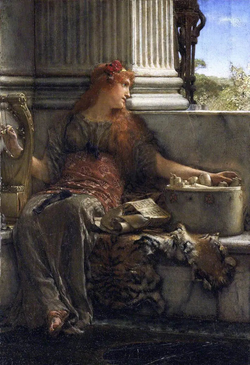 Poésie - Lawrence Alma-Tadema - Alpha Reproduction