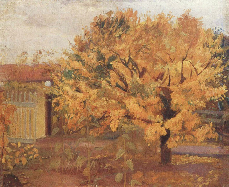 Poirier dans le jardin de devant - Anna Ancher