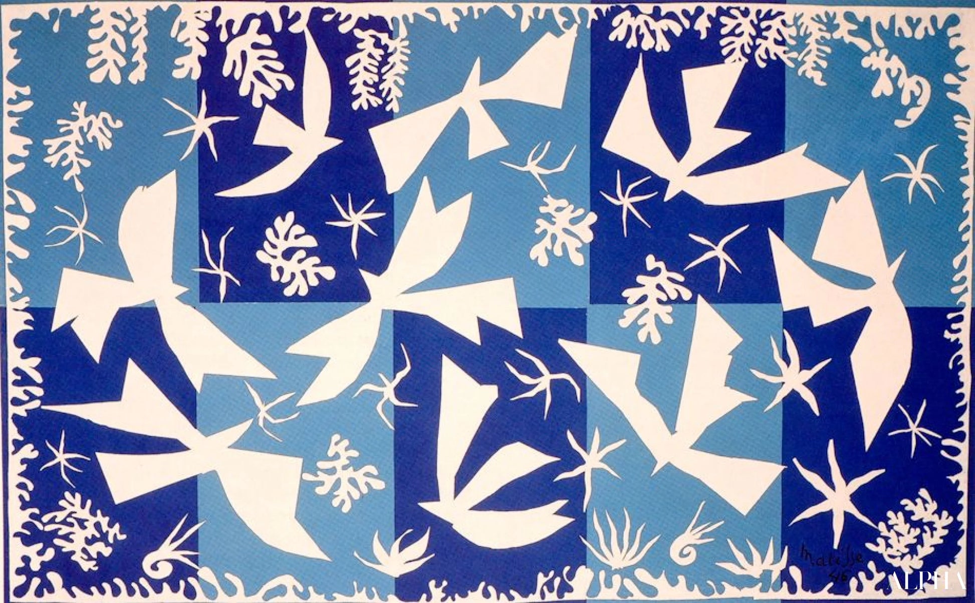 Polynésie, Le Ciel - Matisse - Reproductions de tableaux et peintures haut de gamme
