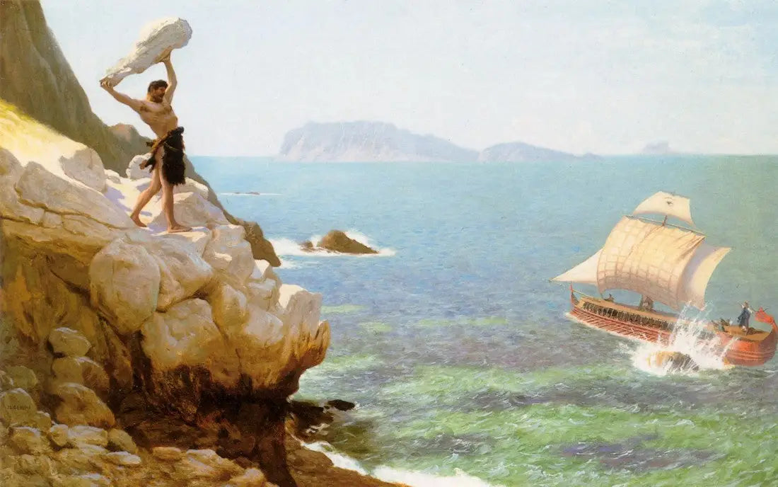 Reproduction du tableau « Polyphème - Jean-Léon Gérôme » par Alpha Reproduction en peinture à l’huile