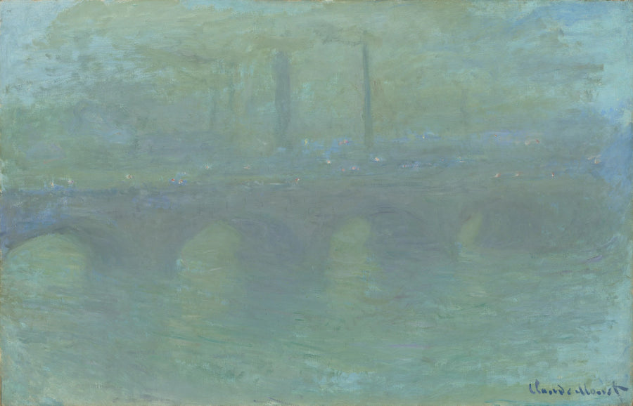 Waterloo Bridge, Londres, au crépuscule de Claude Monet, 1904 – National Gallery of Art 1983.1.27, Wildenstein 1564