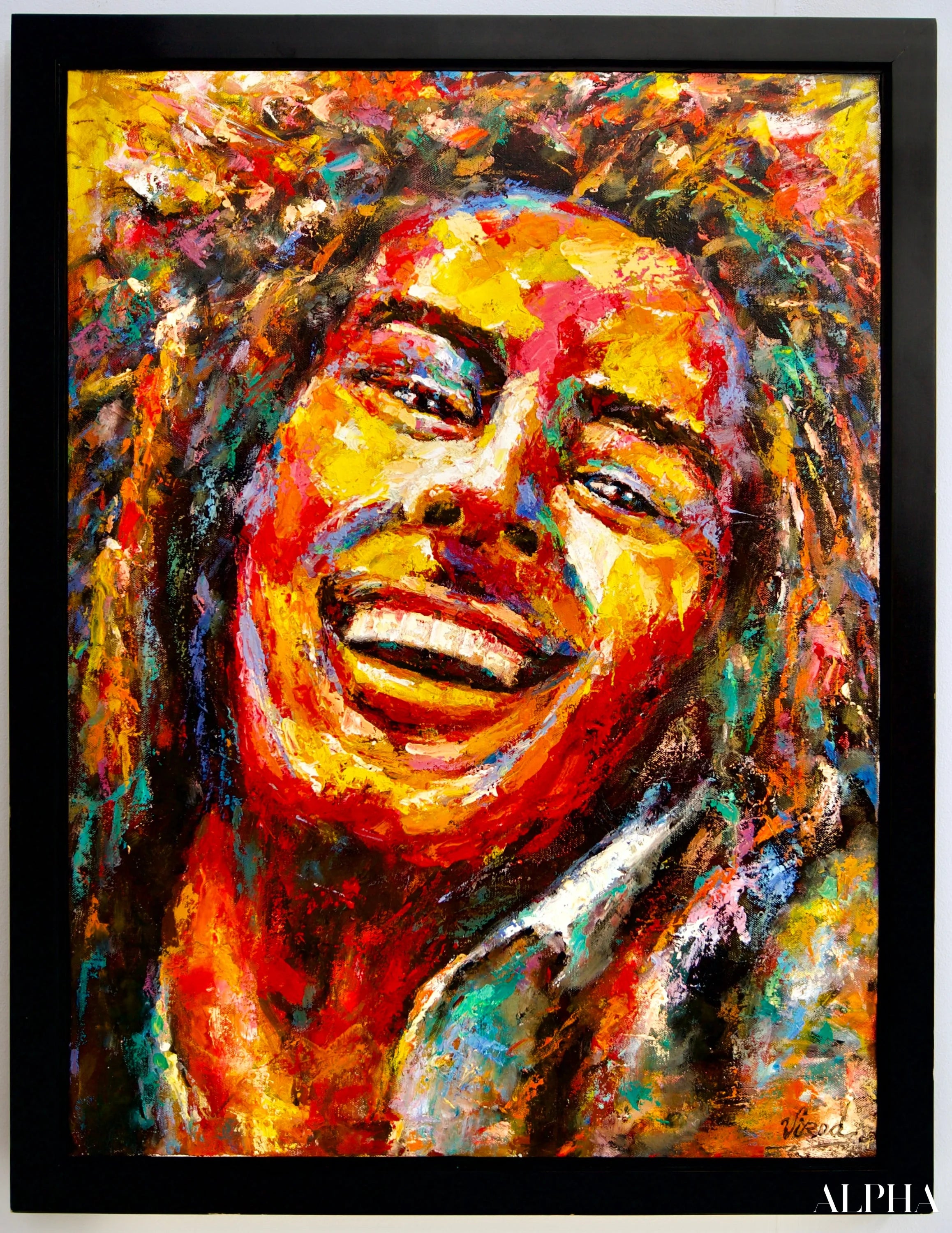 Pop Art Bob Marley - Virod | 60 x 80 cm Reproductions de tableaux à la peinture à l’huile