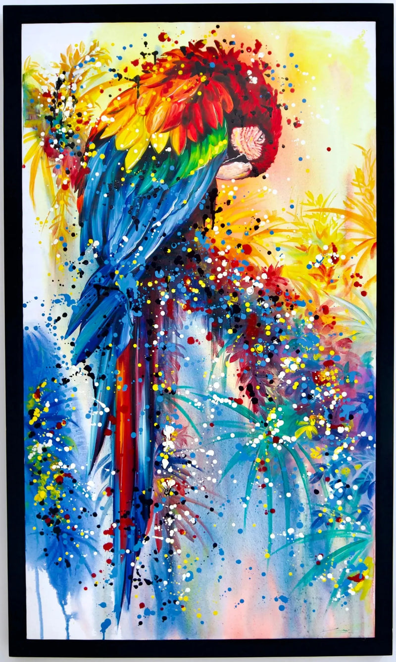 ببغاء فن البوب  | 80 × 140 سم
