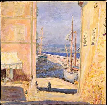 Port de Saint-Tropez - Pierre Bonnard image 1 reproduction artisanale de tableau