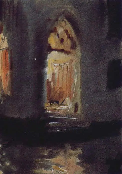 Porte d'entrée du Palazzo Barbaro - Anders Zorn image 1 tableau peint à l’huile sur toile