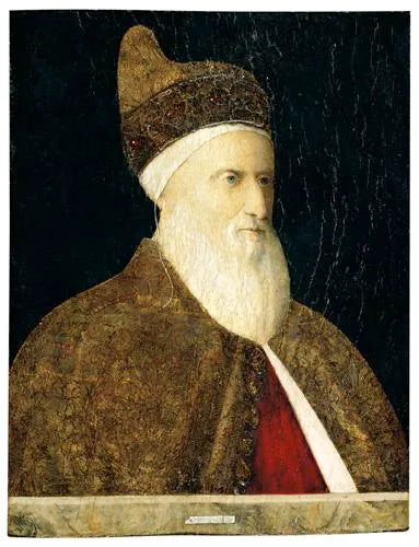 بورتريه لأغوستينو بارباريدو (حوالي 1420-1501) - جنتيللي بيلييني