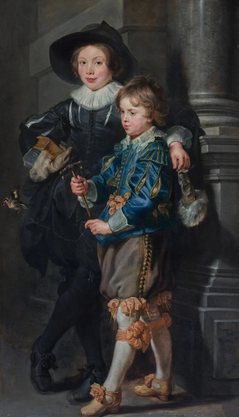 بورتريه لألبيرت (1614-1657) ونيكولاس روبنز (1618-1673) - بيتر بول روبنز