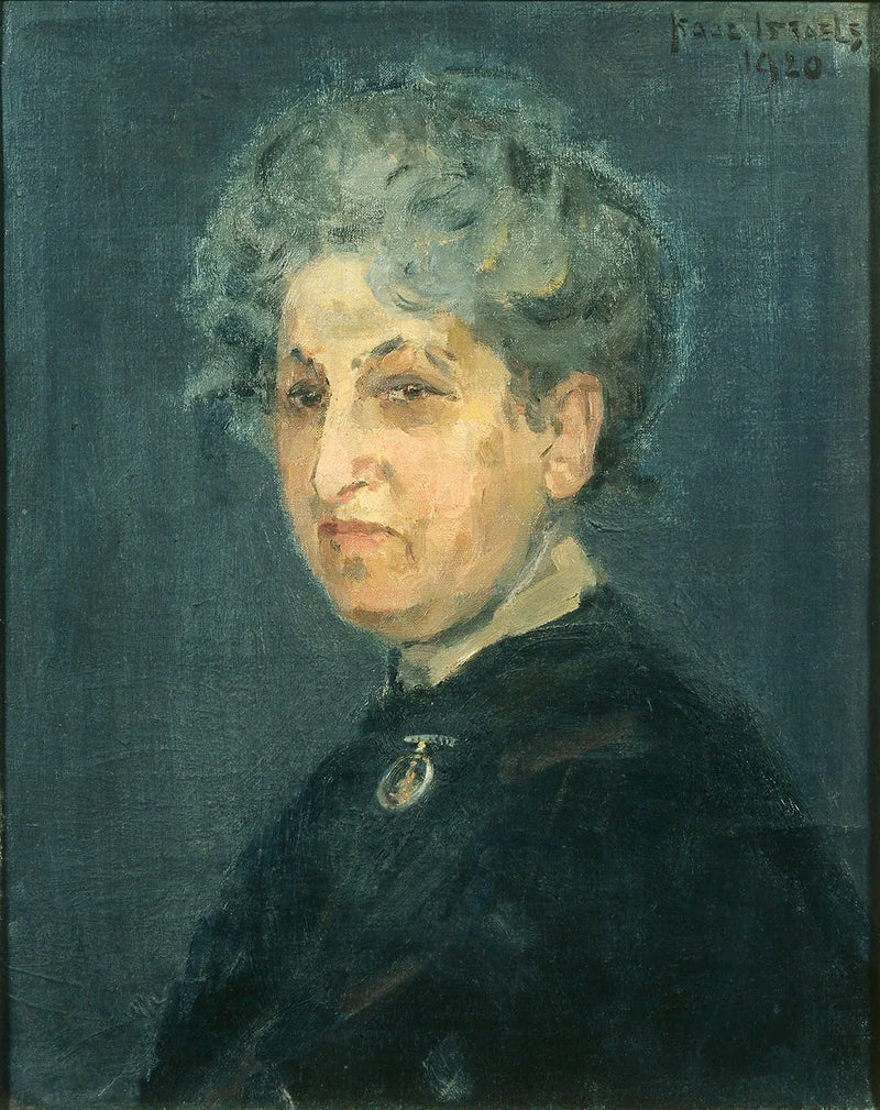 Portrait d'Aletta Jacobs (1854-1929) - Isaac Israëls