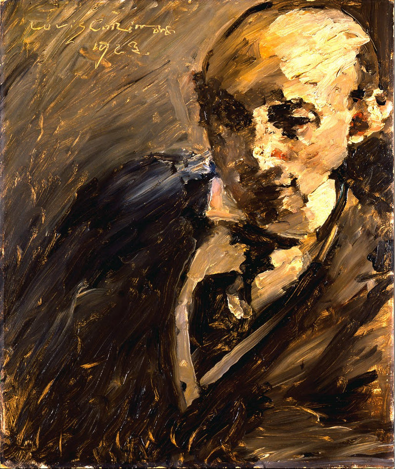 Portrait d'Alfred Kuhn - Lovis Corinth