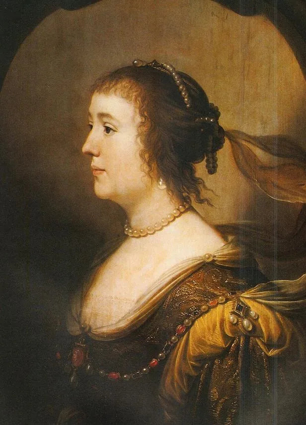 بورتريه لأماليّا فان سولمس (1602-1675) - غيريت فان هونثورست