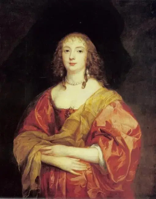 بورتريه لآن كار، ليدي راسل، كونتيسة بيدفورد (1615-1684)، حوالي 1639 - أنطون فان دايك