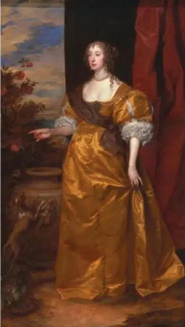 بورتريه لآن كيليغرو (1607-1641)، زوجة جورج كيرك - أنطوان فان دايك